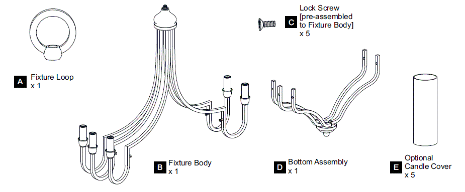 QUOIZEL-MAB5026LG-Mabel-5-Light-26-inch-Light-Gold-Chandelier-Ceiling-Light-FIG-2