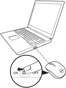 Setting up your wireless mouse