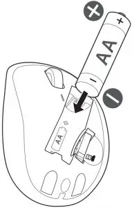 Setting up your wireless mouse