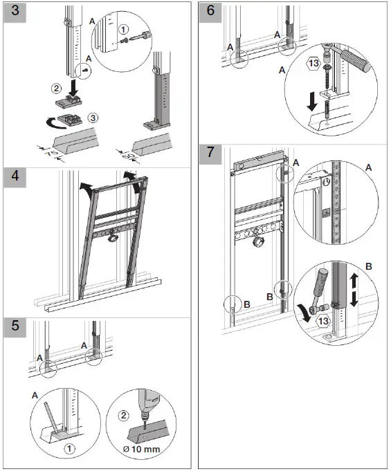 GEBERIT 111430001 Duofix Mounting Element for Washbasin-8