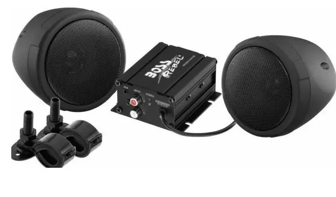 BOSS MCBK420B Weather Rated Speaker and Amplifier System-PRODUCT