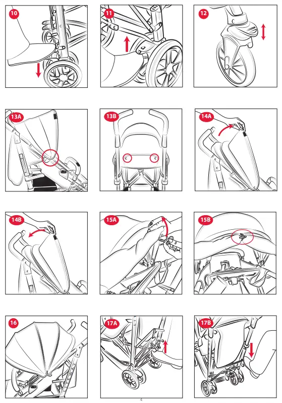 chicco LITEWAY 4 Folding Pushchair-Fig 1