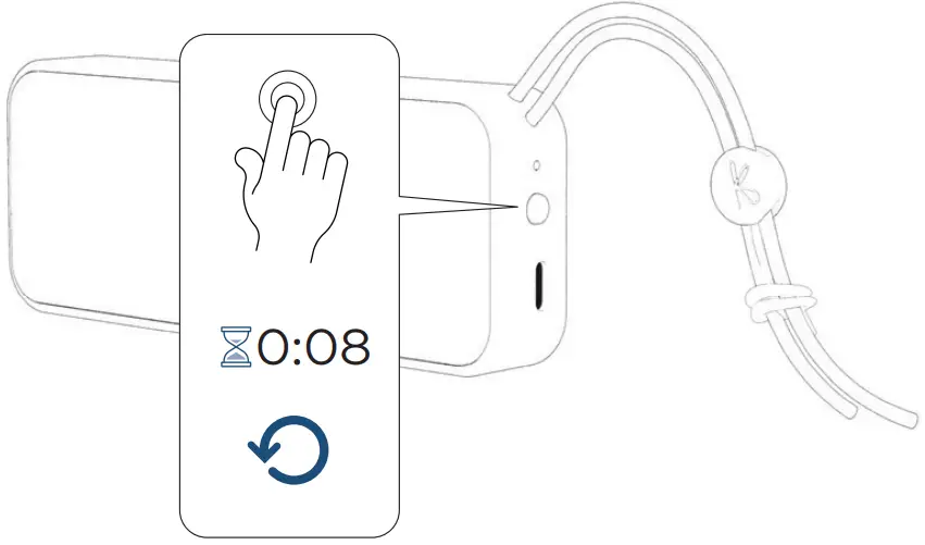 kreafunk KFDZ56 aGROOVE Mini Bluetooth Speaker - Reset