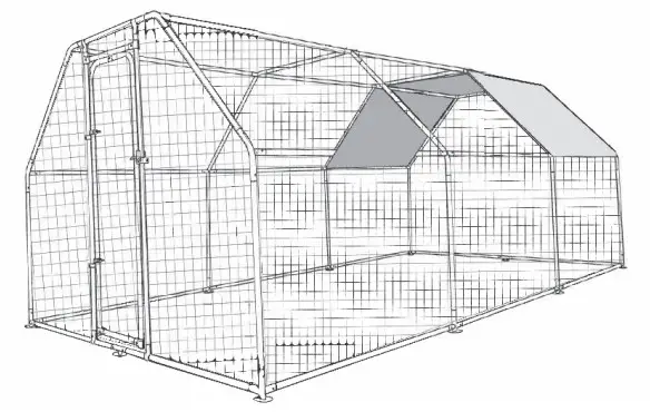 Tidoin QCL-YDW8-049 Large Chicken Coop