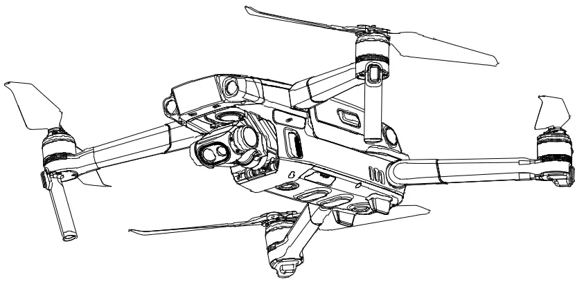 dji MAVIC 2 Enterprise Dual Drone Thermal Camera