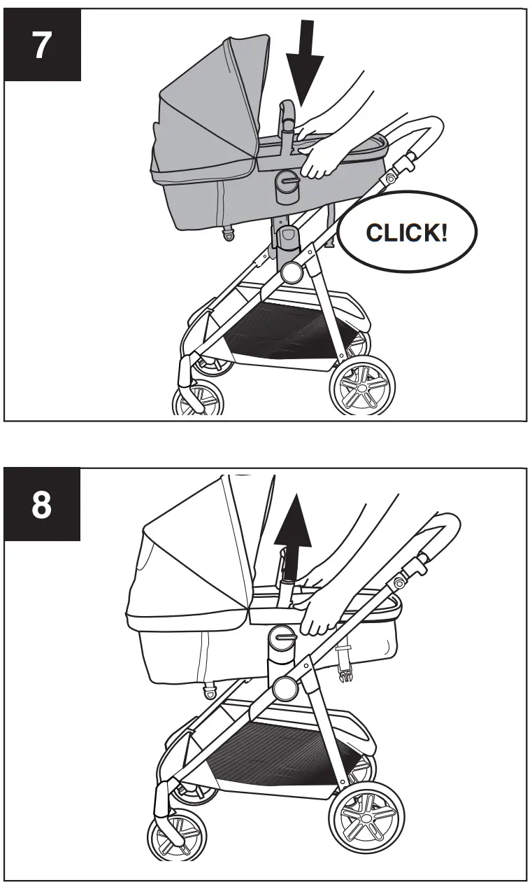 evenflo Omni Plus Modular Travel System with LiteMax Sport Rear - fig 11