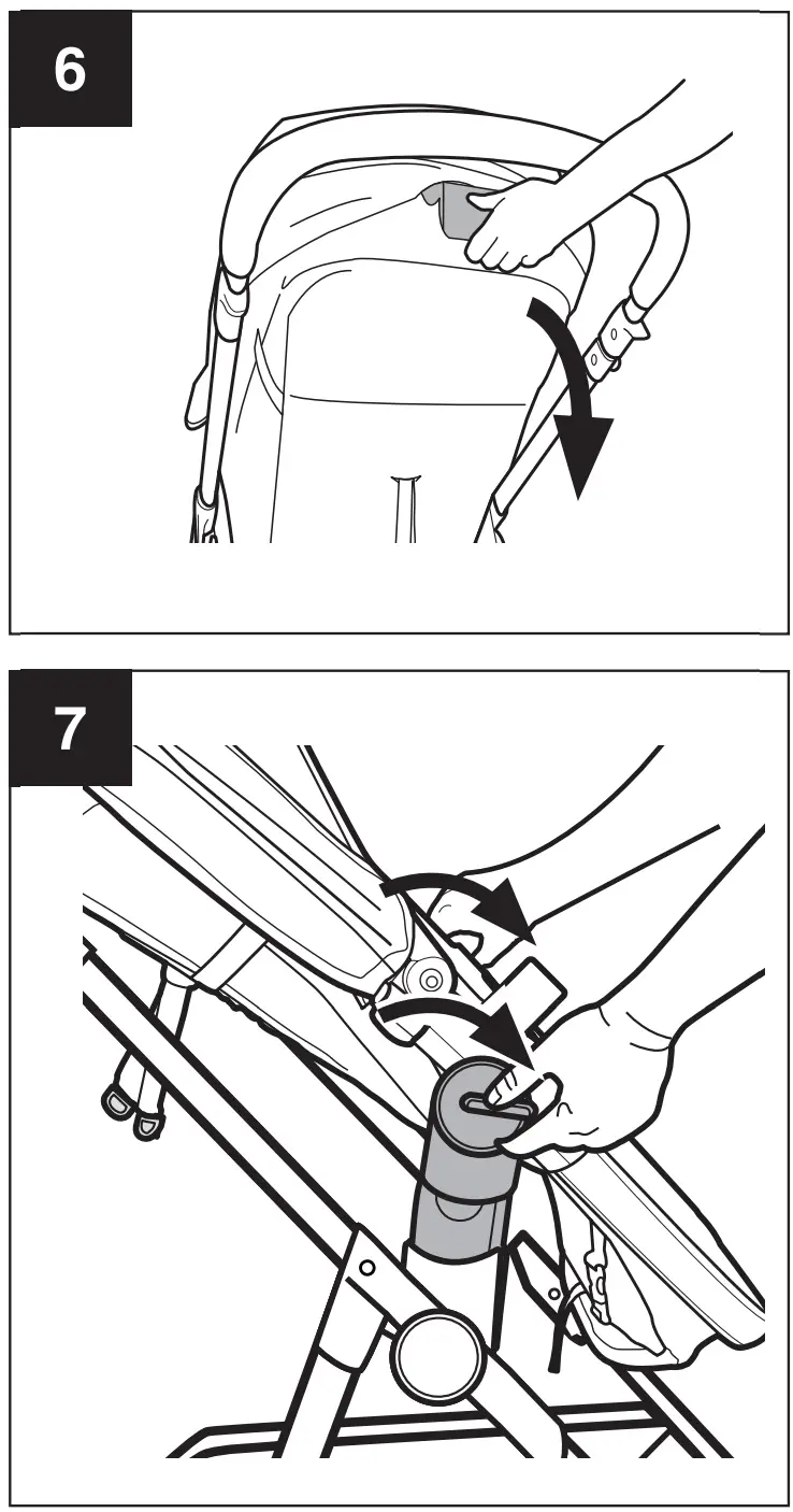 evenflo Omni Plus Modular Travel System with LiteMax Sport Rear - fig 7