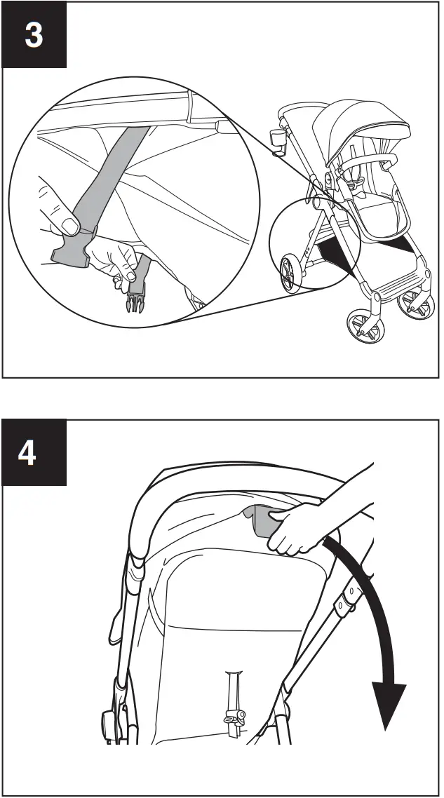 evenflo Omni Plus Modular Travel System with LiteMax Sport Rear - fig 8