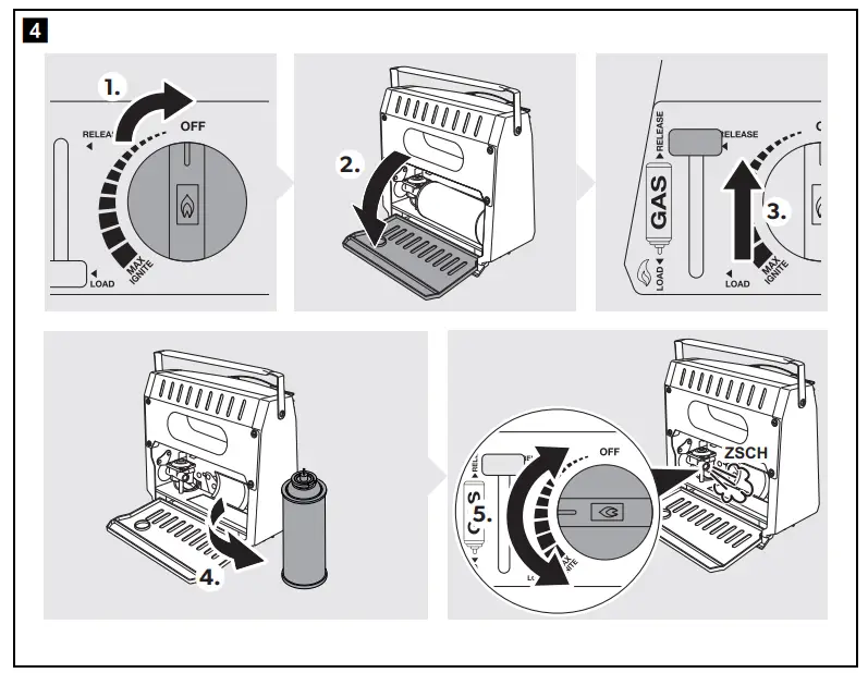 Kampa Hottie Portable Gas Heater-fig3