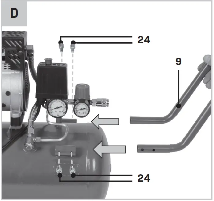 VONROC CR506AC Silent Compressor 05