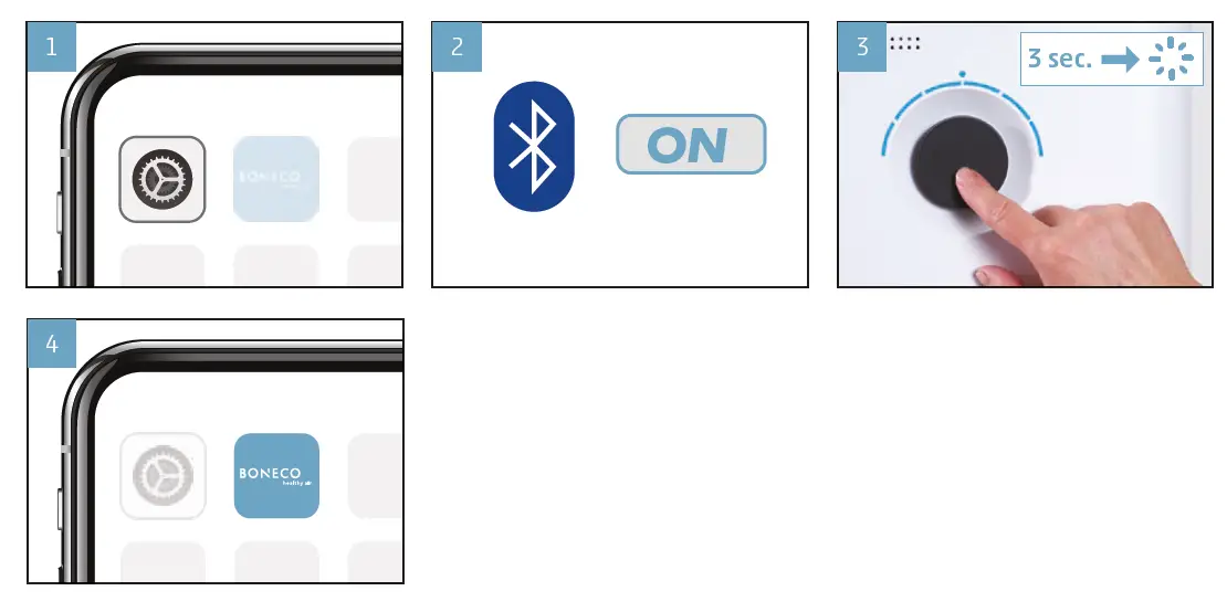 BONECO H400 Humidifier and Air Purifier 10