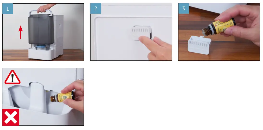 BONECO H400 Humidifier and Air Purifier 4