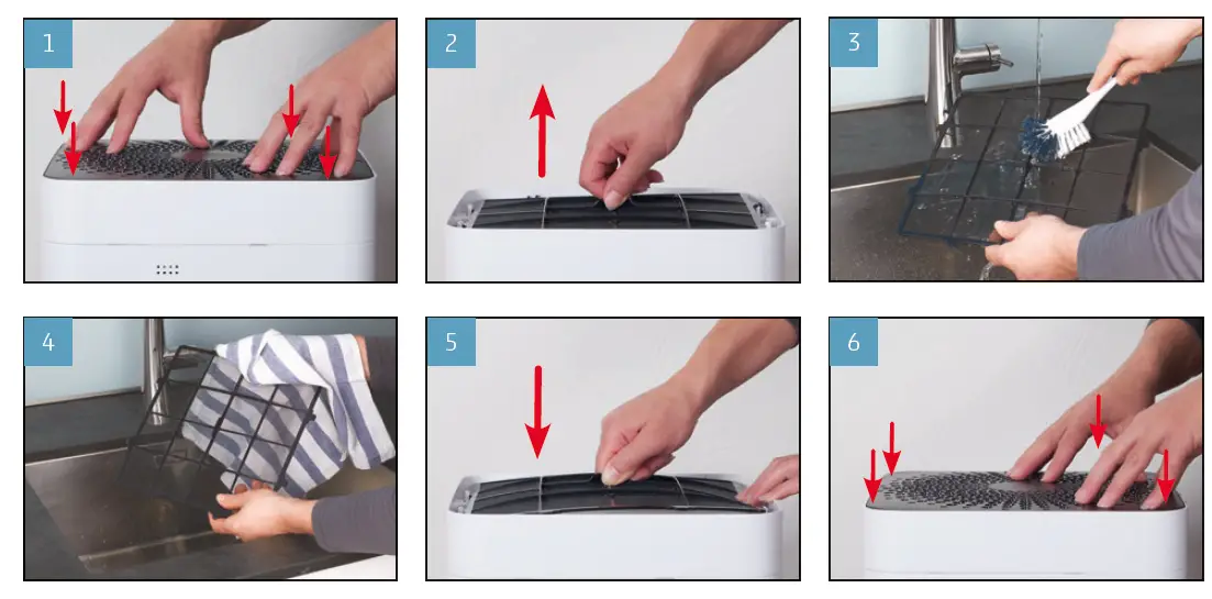 BONECO H400 Humidifier and Air Purifier 8