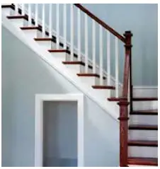 Surewood LNL Rail Poly Composite Stair 1