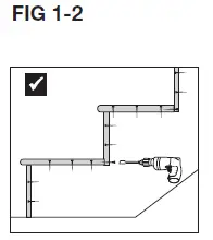 Surewood LNL Rail Poly Composite Stair 16