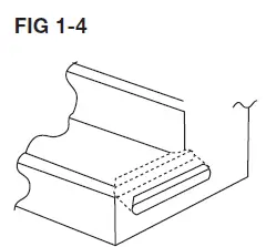 Surewood LNL Rail Poly Composite Stair 18