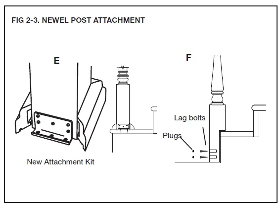 Surewood LNL Rail Poly Composite Stair 22