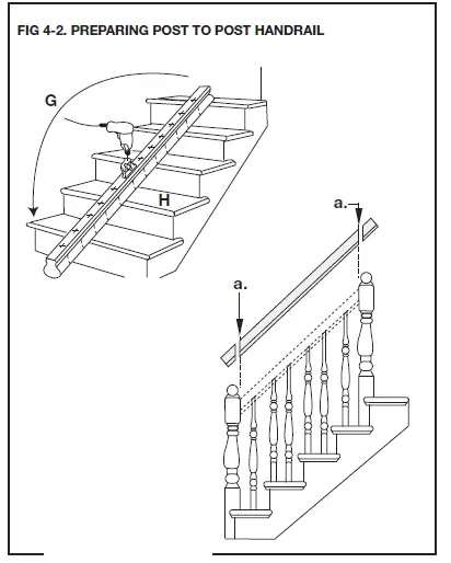 Surewood LNL Rail Poly Composite Stair 31