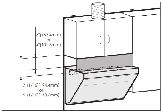 FOTILE JQG7505 30 Inch Wall-Mount Range Hood - Installation Instruction 1