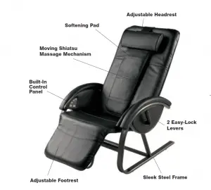 Homedics Shiatsu AntiGravity Recliner Manual AG-3002