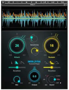 WAVES Smack Attack Transient Shaper Plugin
