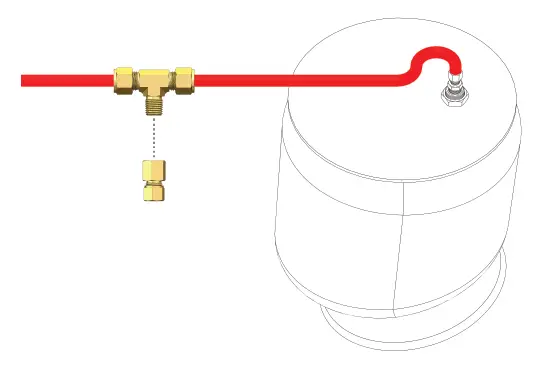 RIGHT WEIGH 205-SK Air Line and Electrical Install Kit 4