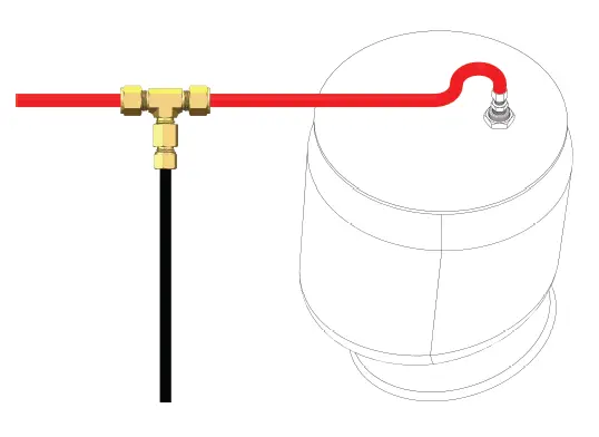 RIGHT WEIGH 205-SK Air Line and Electrical Install Kit 5