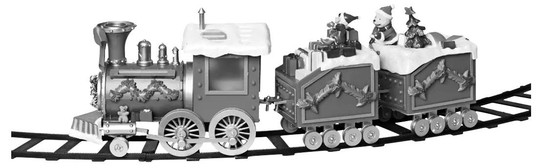 EKVIP 022592 Christmas Train