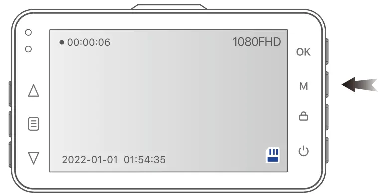 GKU D100 Dual Dash Camera - 10
