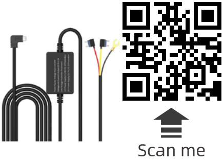 GKU D100 Dual Dash Camera - qr2