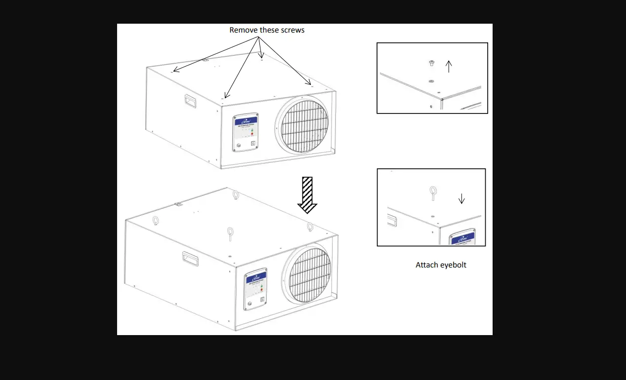 Iliving Ilg8af8 Air Filtration System Owner's Manual Iliving Ilg8af8 Air Filtration System Owner's Manual