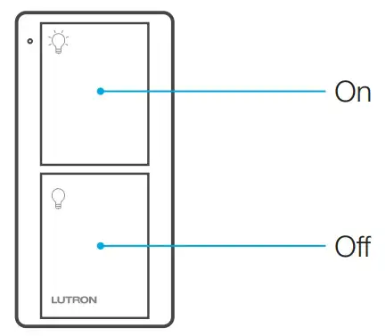 Caseta 0301799 In-Wall switch - Pico remote control