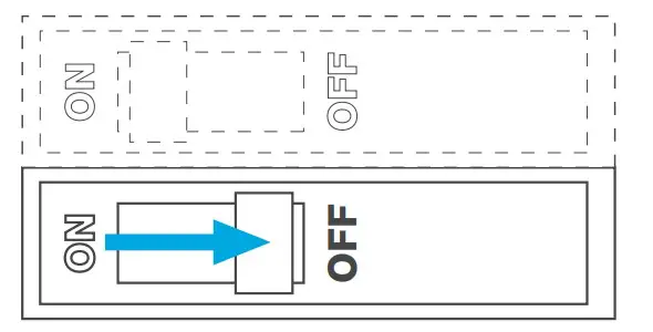 Caseta 0301799 In-Wall switch - Turn power off at circuit breaker