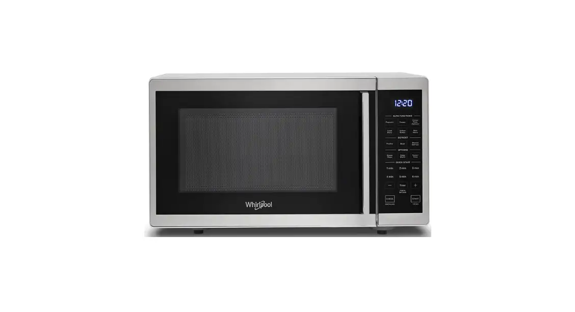 Whirlpool Wmc30309ls 0.9 Cu. Ft. Capacity Countertop Microwave Oven User Guide