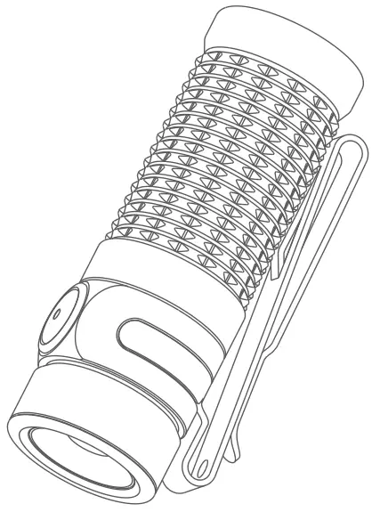 OLIGHT Baton 3 Stainless Steel LED Torch -