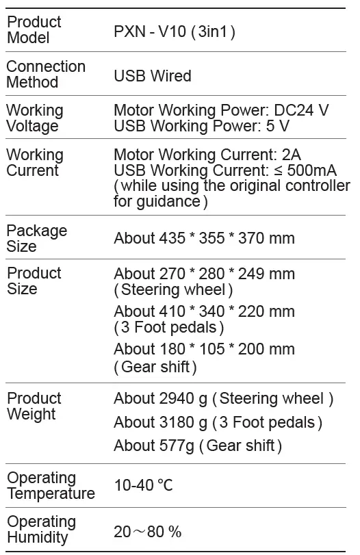 PXN V10 Steering Wheel fig 12