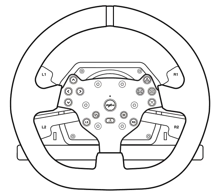 PXN V10 Steering Wheel product