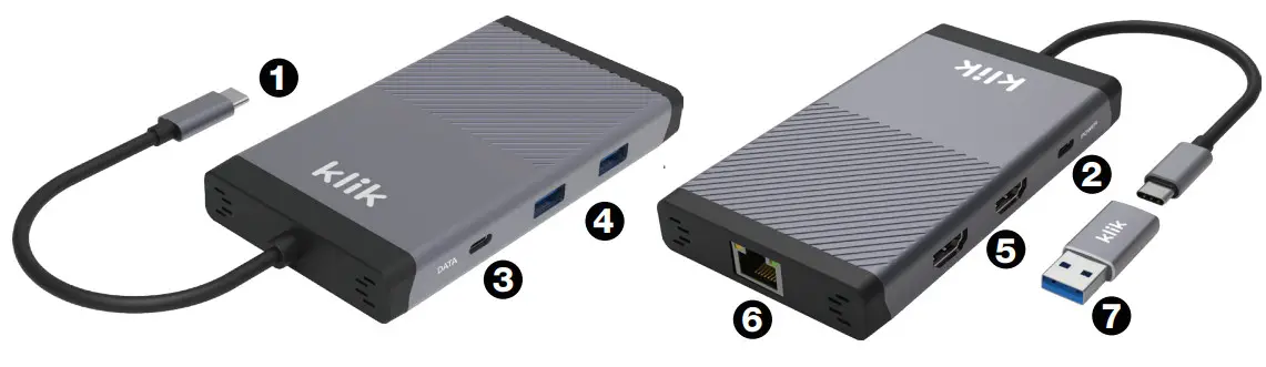 Multiport Adapter for Windows, macOS and ChromeOS - Fig