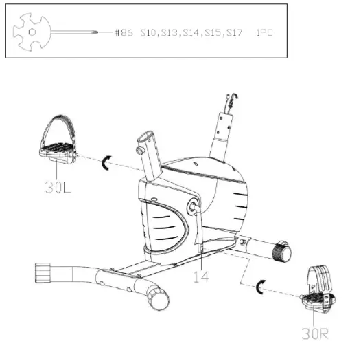 SUNNY HEALTH and FITNESS SF-B220030 Performance Interactive Series Upright Bike 4