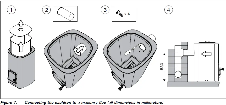HARVIA 50 L Cauldron Water Heater 7