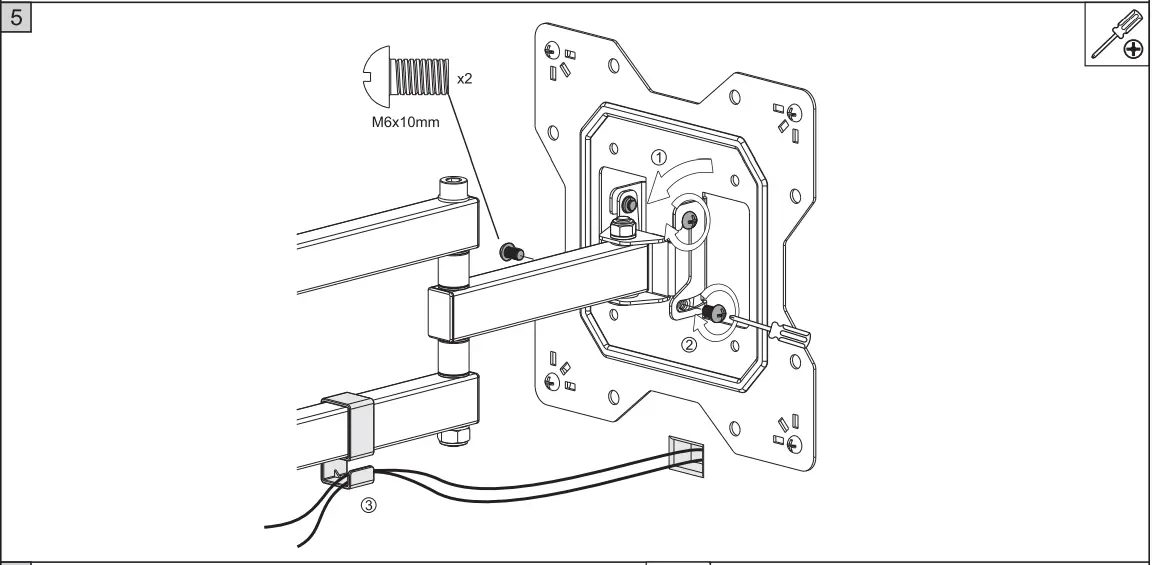 VISION VFM-WA2X2 3 127cm TV Mount-FIG6