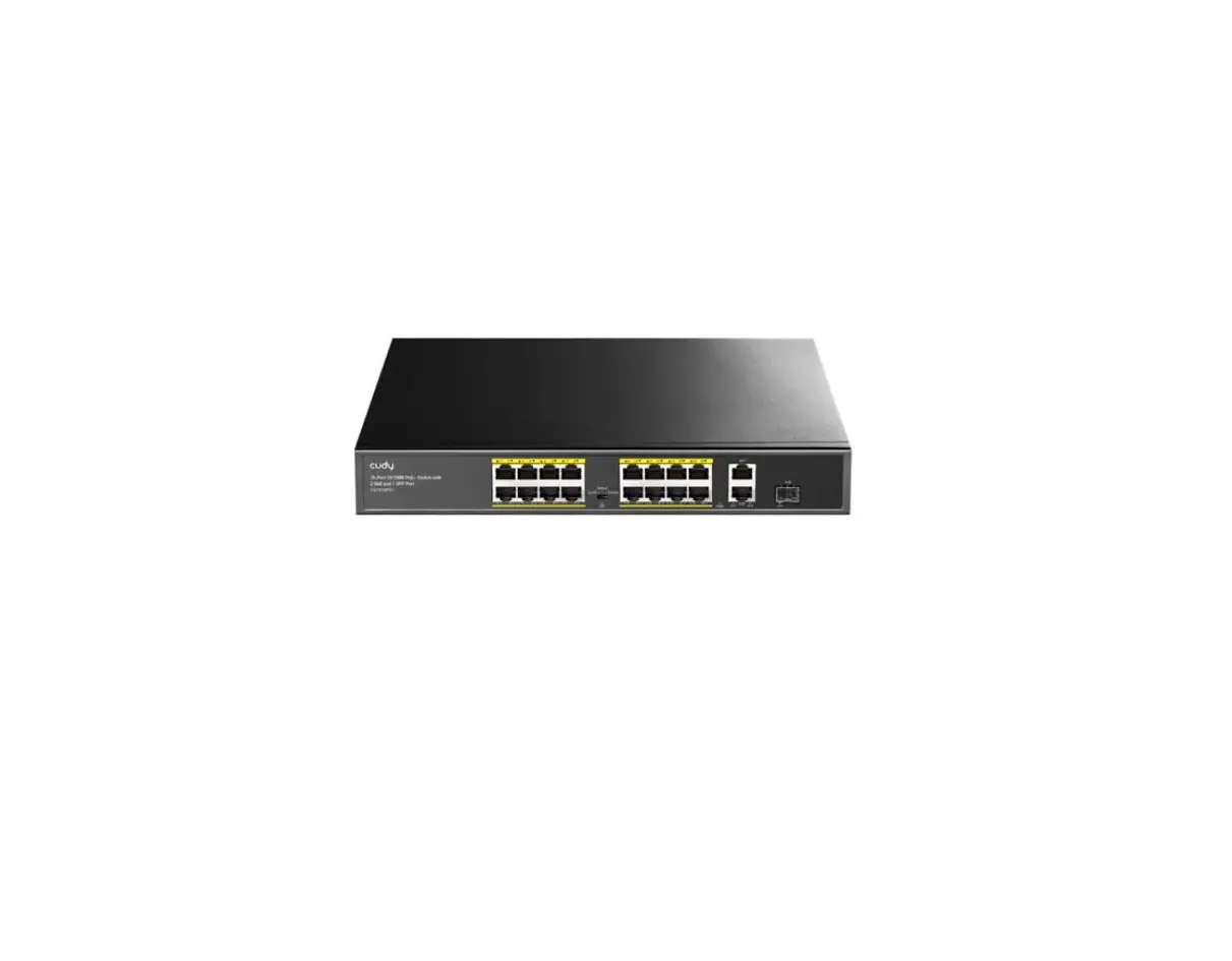 Cudy Fs1018ps1 Switch, 1 Gbit Uplink Installation Guide