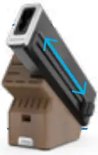 NINJA K52015 Foodi NeverDull Wood Series Knife - SMALL HANDLE1