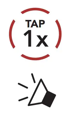 Tap button