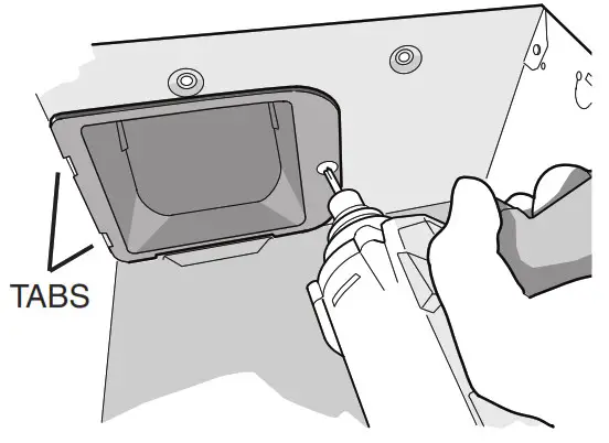 BROAN AER110LTK Decorative Fan Light - INSTALLATION 5