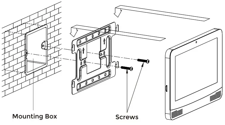 DNAKE E416 A416 Indoor Monitor - INSTALLATION 6