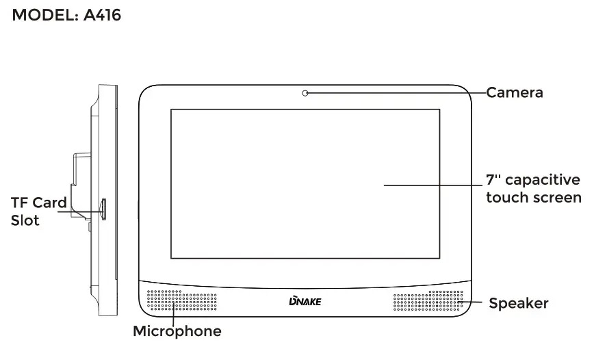 DNAKE E416 A416 Indoor Monitor - PICTURES 2