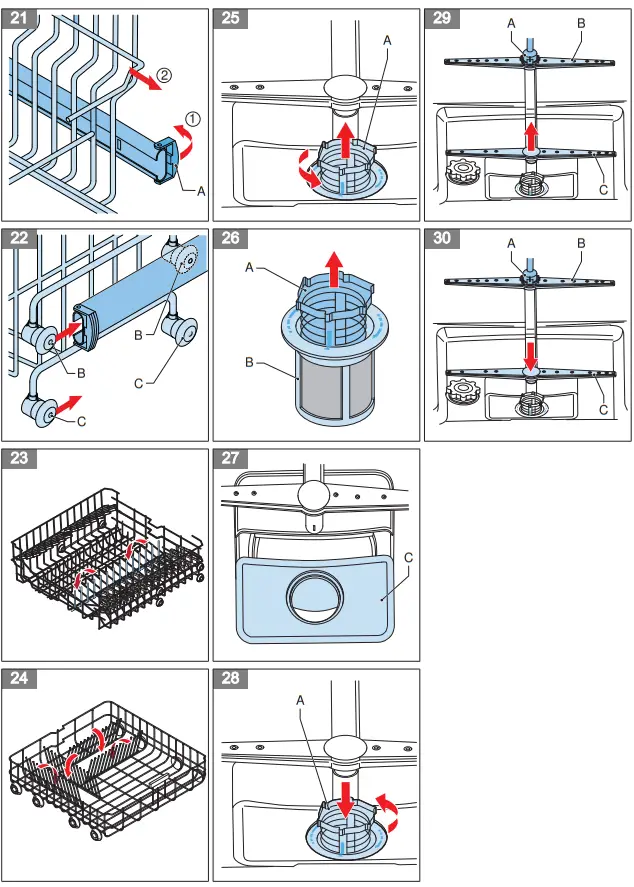 INVENTUM VVW6040AB Building Depot Freestanding Dishwasher - 4
