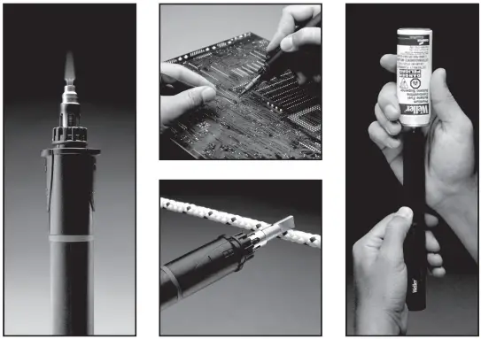 Weller portasol P2 Professional Cordless Butane Soldering Iron Kit-fig2