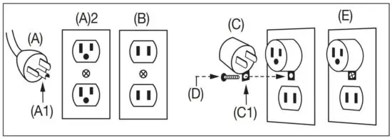 FIG 1 Adapter is not included